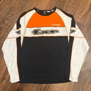 Y2K FXR Backshift Series Fox Motorcross Racing Style Long Sleeve Shirt Sz.3XL